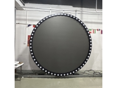 Custom Outdoor LED Display - Custom 300cm Outdoor P3 Round LED Display