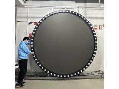 Custom Outdoor LED Display - Custom Outdoor P3 Round LED Screen 270cm