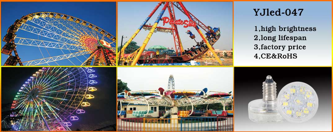 aglare amusement light e10 led bulb 60v for park